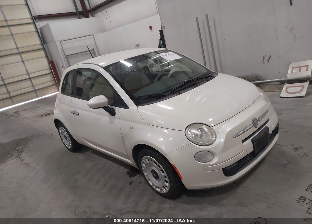 2012 FIAT 500 POP VIN: 3C3CFFAR8CT120300