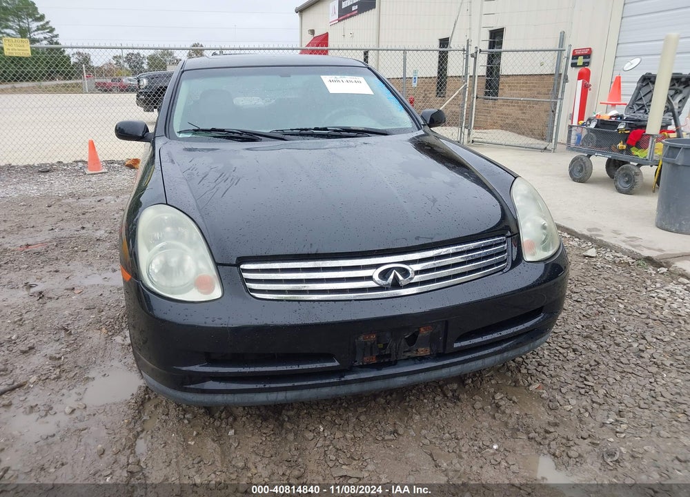 2003 INFINITI G35 BASE W/6 SPEED MANUAL VIN: JNKCV51E73M011997