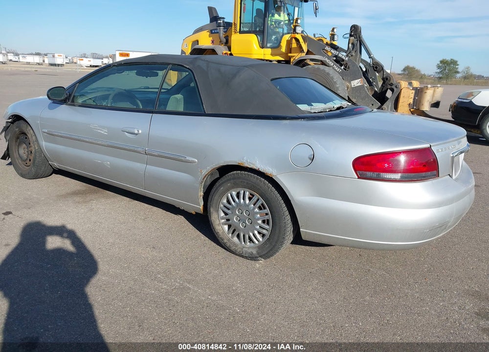 2002 CHRYSLER SEBRING LX VIN: 1C3EL45R52N323028