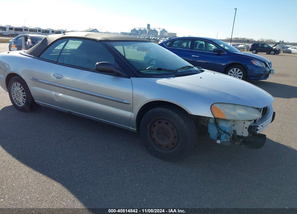 2002 CHRYSLER SEBRING LX VIN: 1C3EL45R52N323028