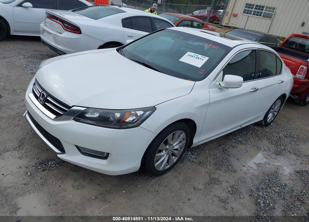 2013 HONDA ACCORD EX-L V-6 VIN: 1HGCR3F81DA001435