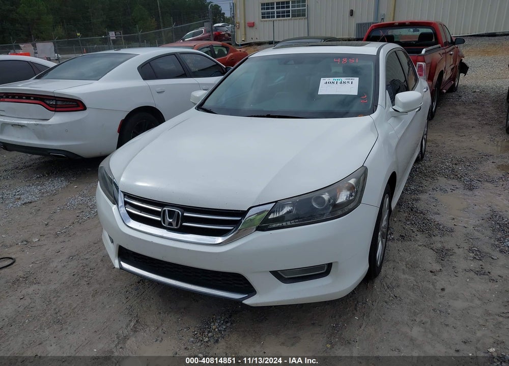 2013 HONDA ACCORD EX-L V-6 VIN: 1HGCR3F81DA001435