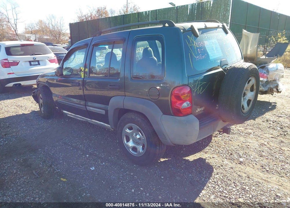 2002 JEEP LIBERTY SPORT VIN: 1J4GL48K82W125129