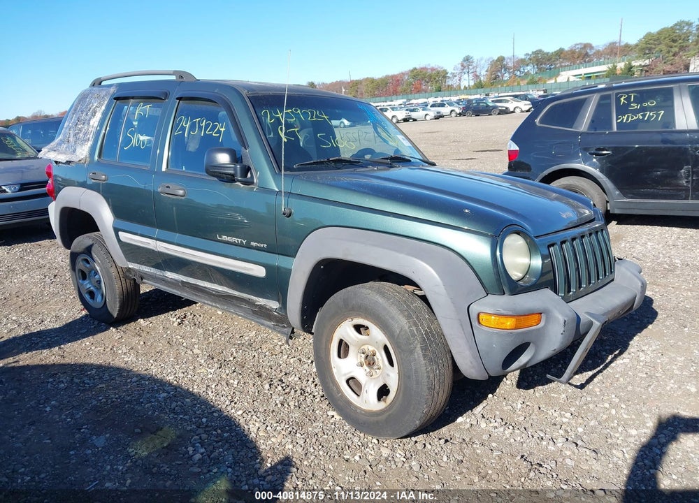 2002 JEEP LIBERTY SPORT VIN: 1J4GL48K82W125129