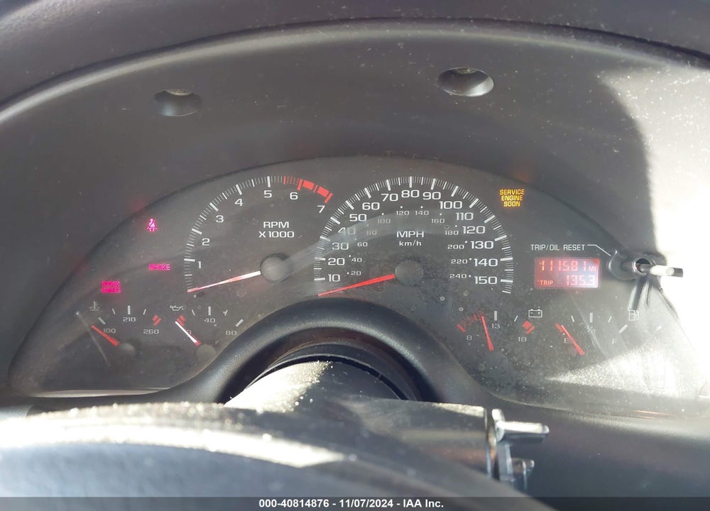2000 CHEVROLET CAMARO Z28 VIN: 2G1FP22G2Y2128626