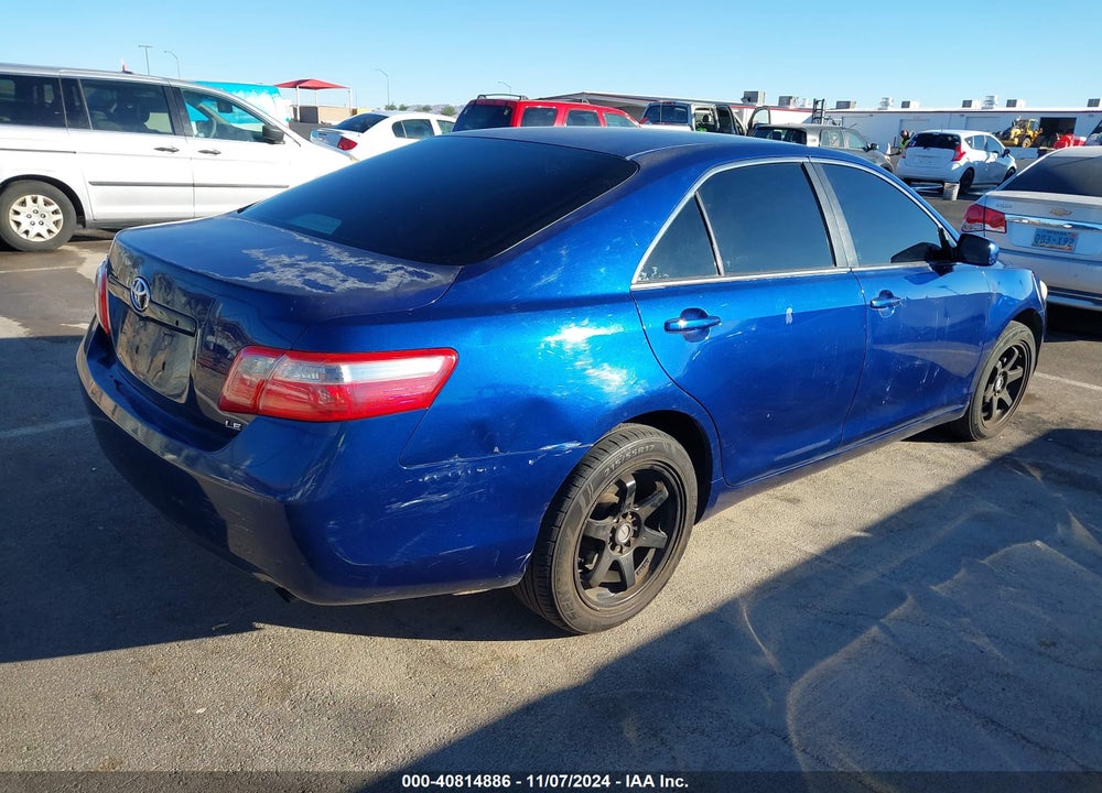 2008 TOYOTA CAMRY LE VIN: 4T1BE46KX8U262683