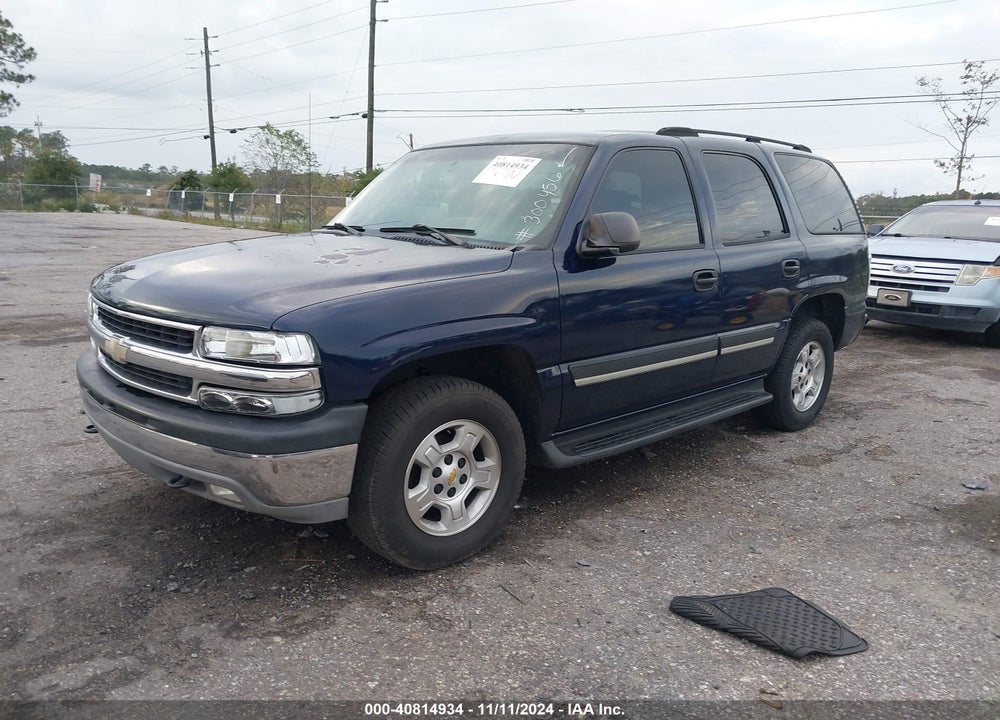 2004 CHEVROLET TAHOE LS VIN: 1GNEK13V14J300456