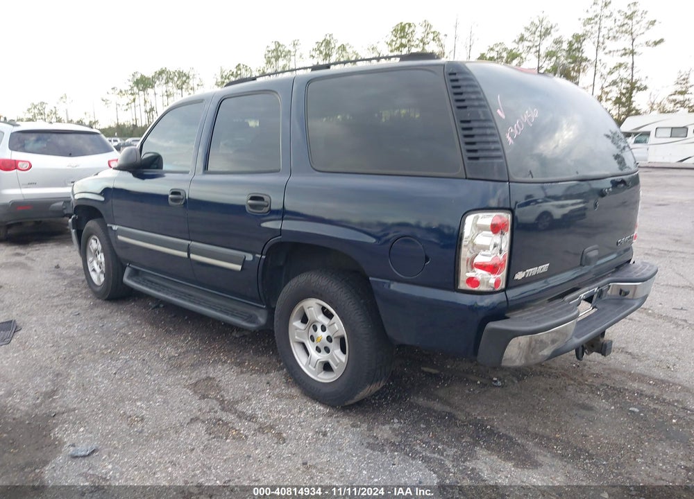 2004 CHEVROLET TAHOE LS VIN: 1GNEK13V14J300456