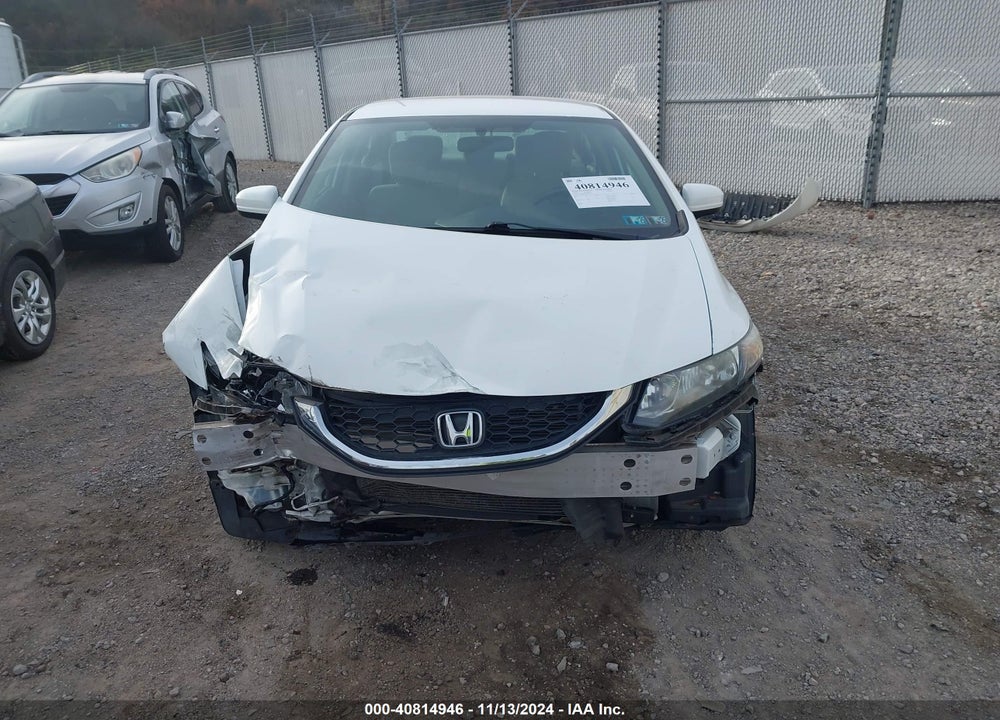 2014 HONDA CIVIC LX VIN: 19XFB2F56EE029424