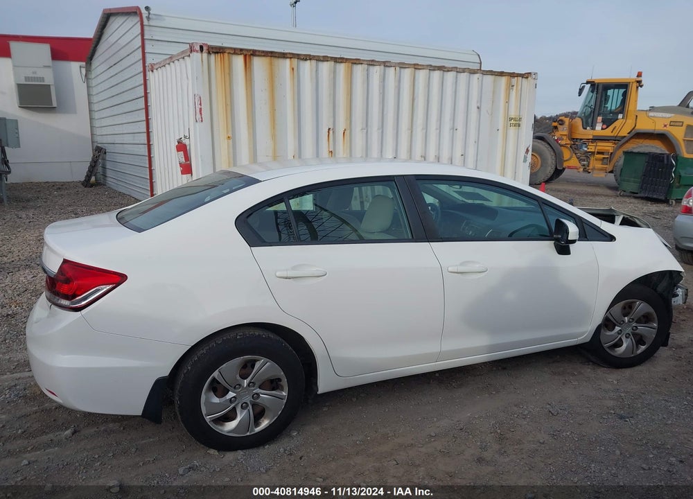 2014 HONDA CIVIC LX VIN: 19XFB2F56EE029424