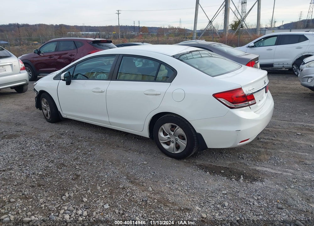 2014 HONDA CIVIC LX VIN: 19XFB2F56EE029424