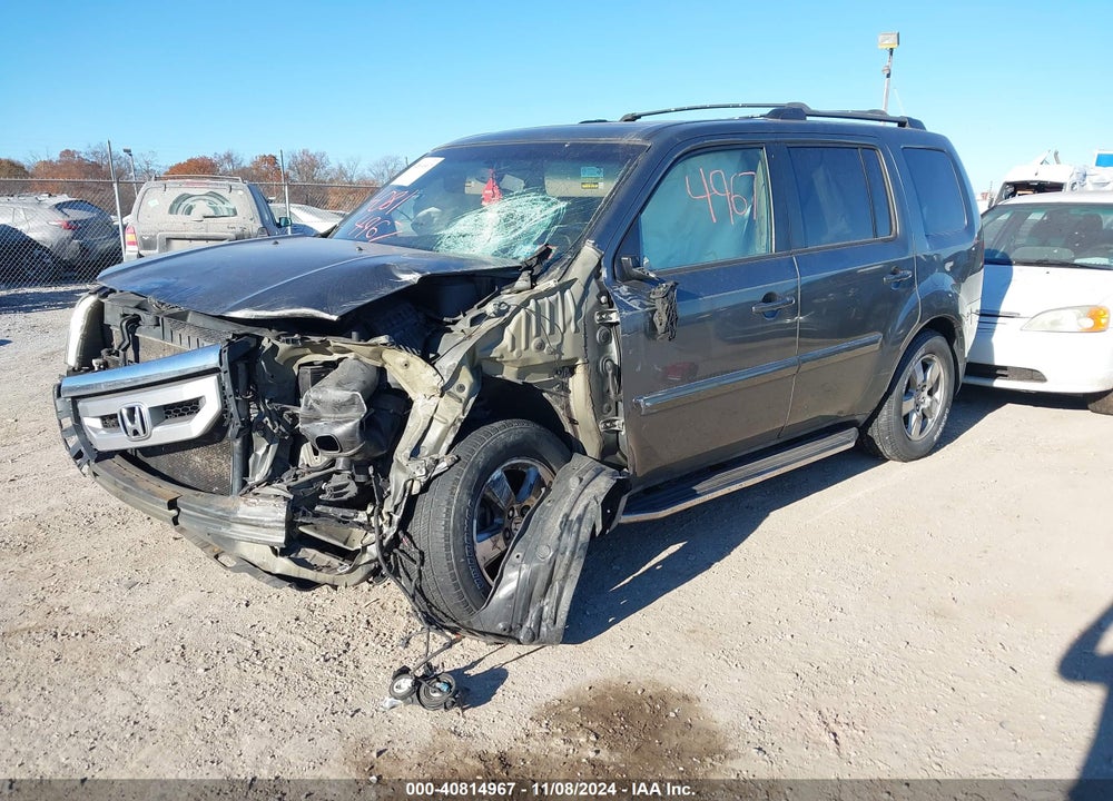 2009 HONDA PILOT EX-L VIN: 5FNYF48539B003577