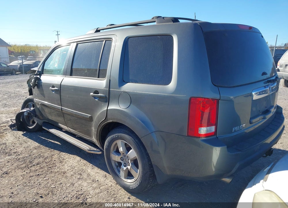 2009 HONDA PILOT EX-L VIN: 5FNYF48539B003577