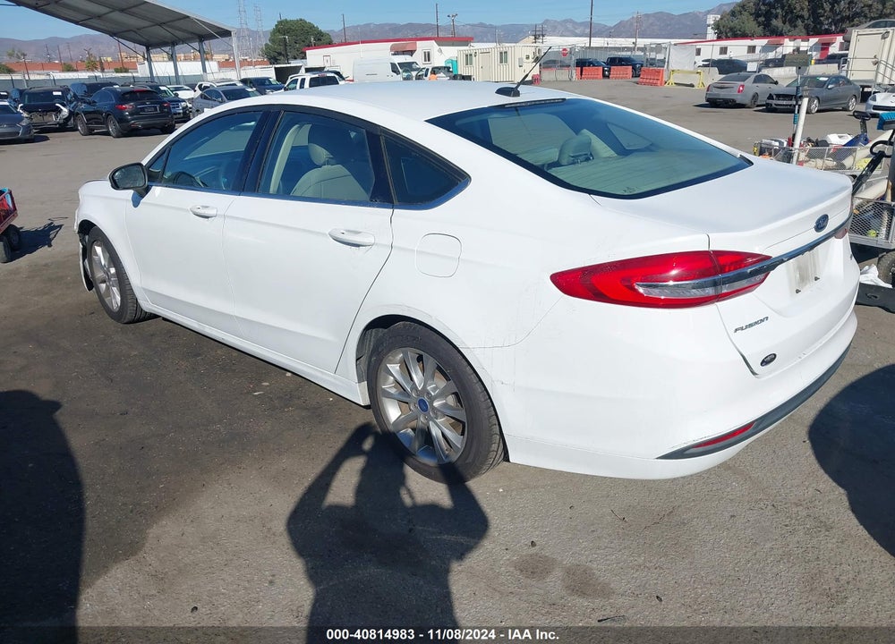 2017 FORD FUSION SE VIN: 3FA6P0H79HR278131