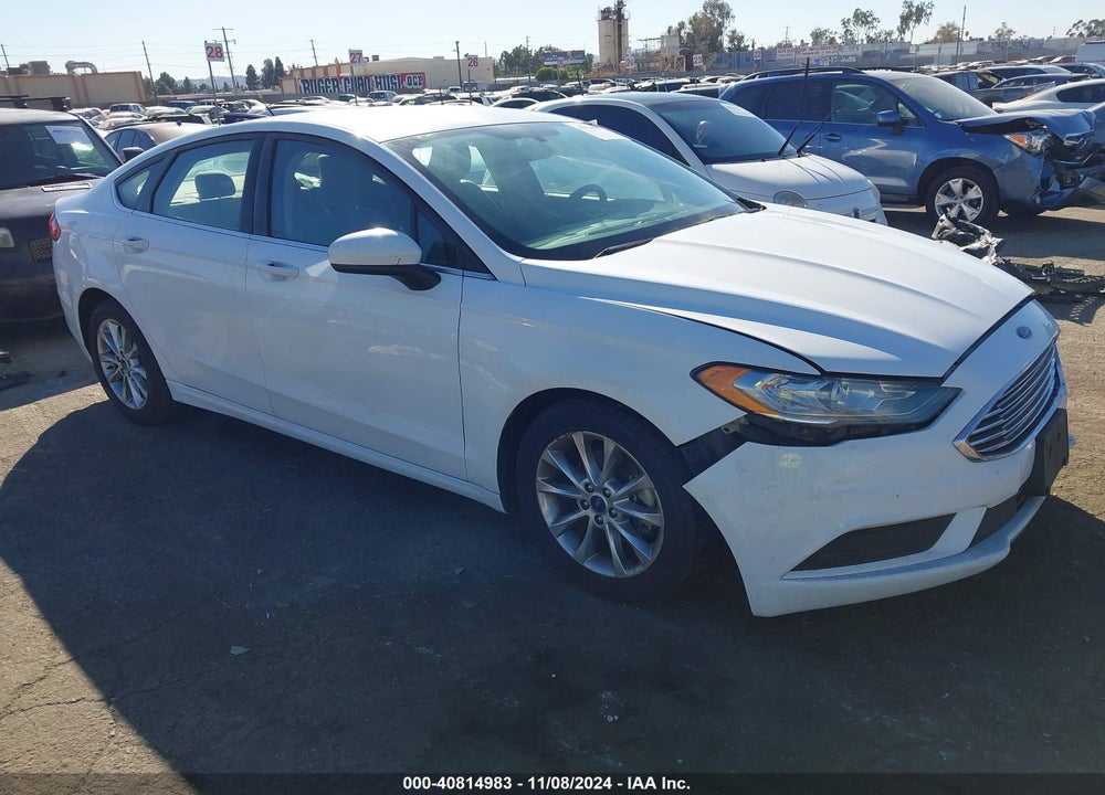 2017 FORD FUSION SE VIN: 3FA6P0H79HR278131