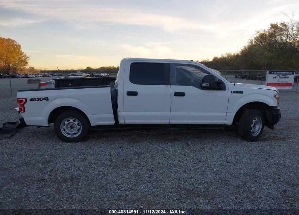 2019 FORD F-150 VIN: 1FTFW1E52KKE41204