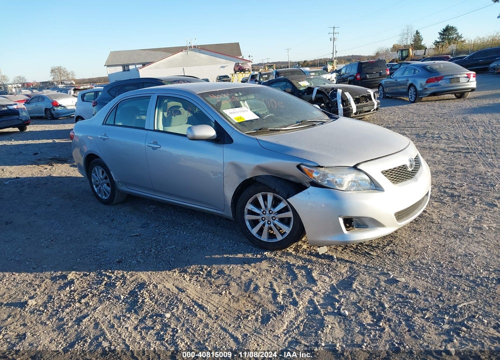 2009 TOYOTA COROLLA LE VIN: 1NXBU40E99Z078505