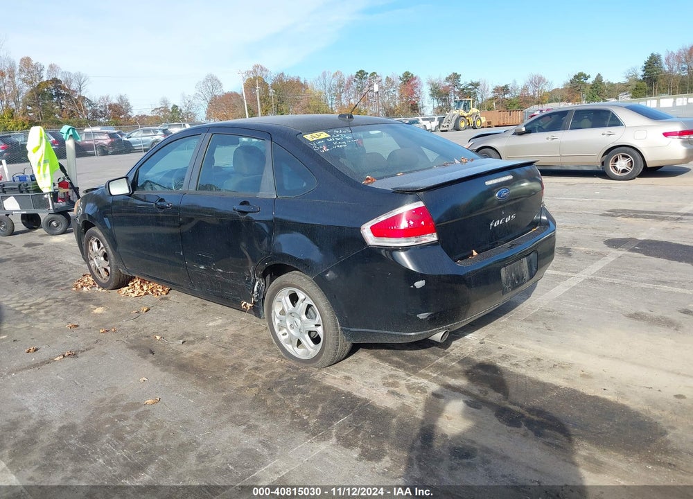 2009 FORD FOCUS SES VIN: 1FAHP36N89W114900