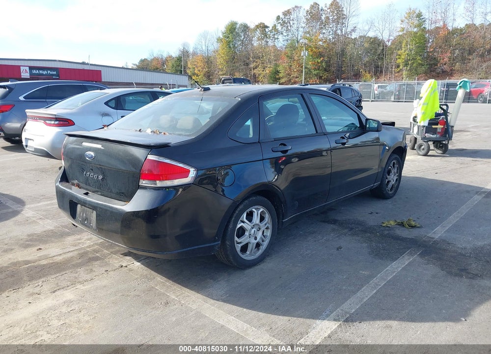 2009 FORD FOCUS SES VIN: 1FAHP36N89W114900