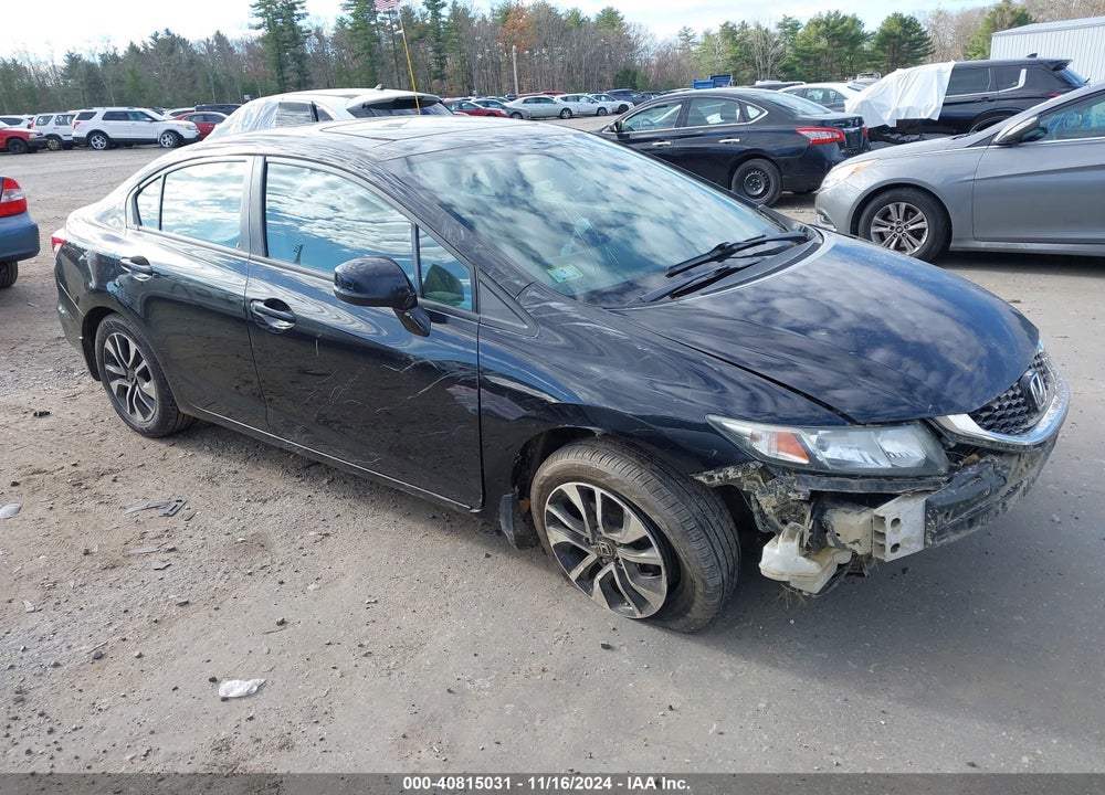 2013 HONDA CIVIC EX VIN: 19XFB2F82DE273807