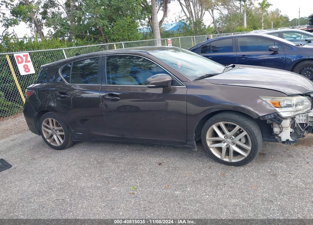2015 LEXUS CT 200H VIN: JTHKD5BHXF2246076
