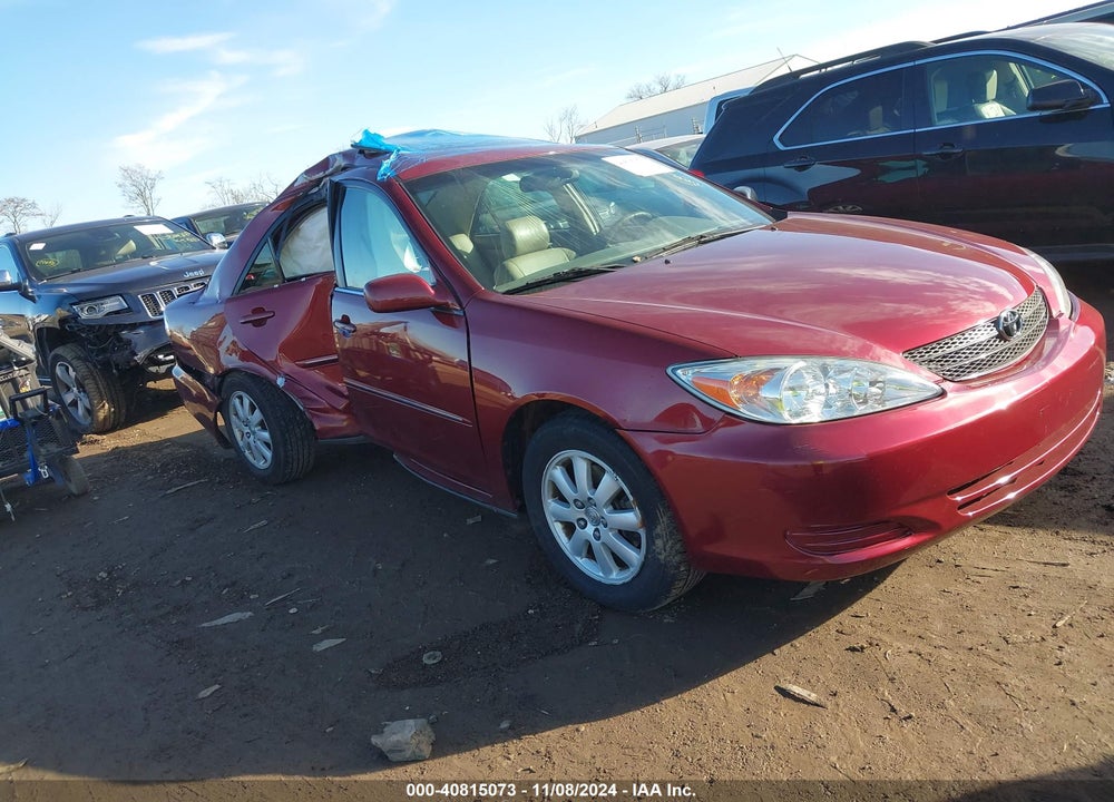2002 TOYOTA CAMRY XLE V6 VIN: 4T1BF30K12U023885