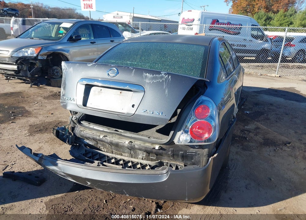 2005 NISSAN ALTIMA 2.5 S VIN: 1N4AL11D65C371436