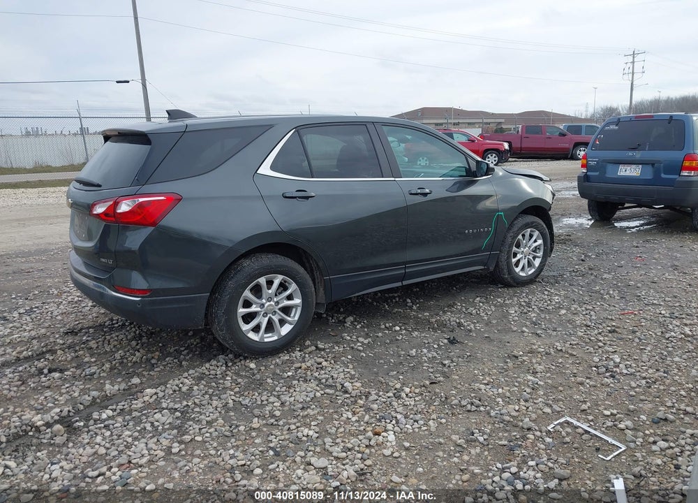2021 CHEVROLET EQUINOX AWD LT VIN: 3GNAXUEV6ML380845