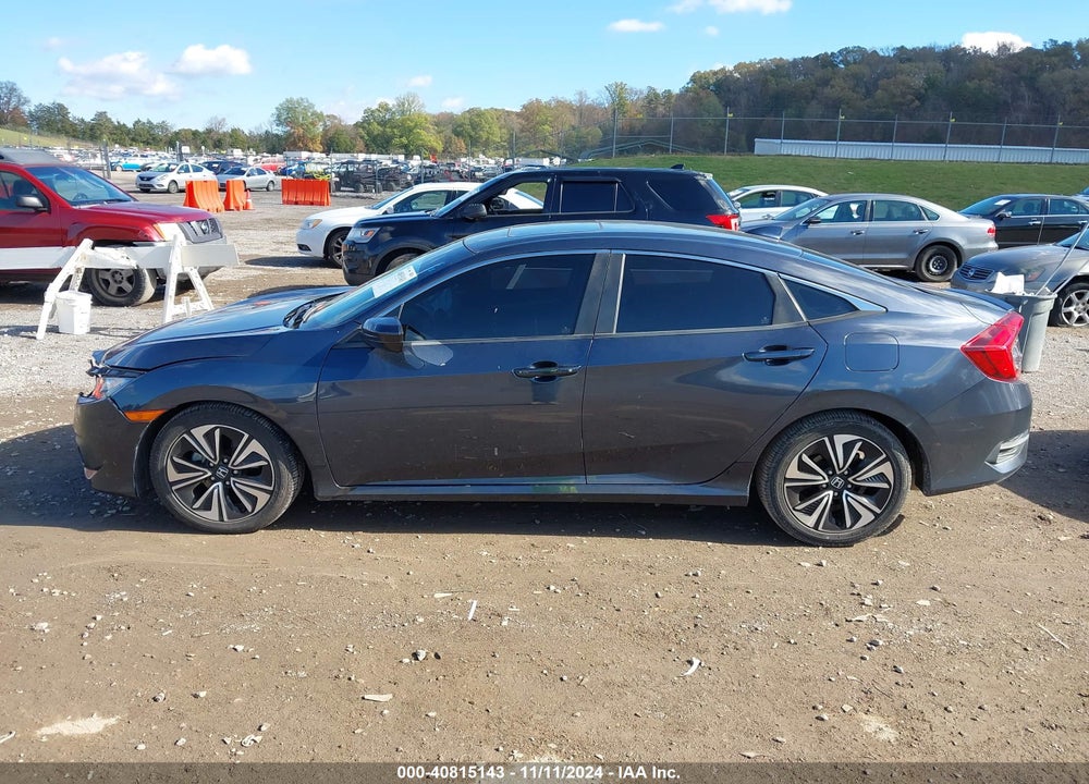 2018 HONDA CIVIC EX-T VIN: JHMFC1F31JX025621