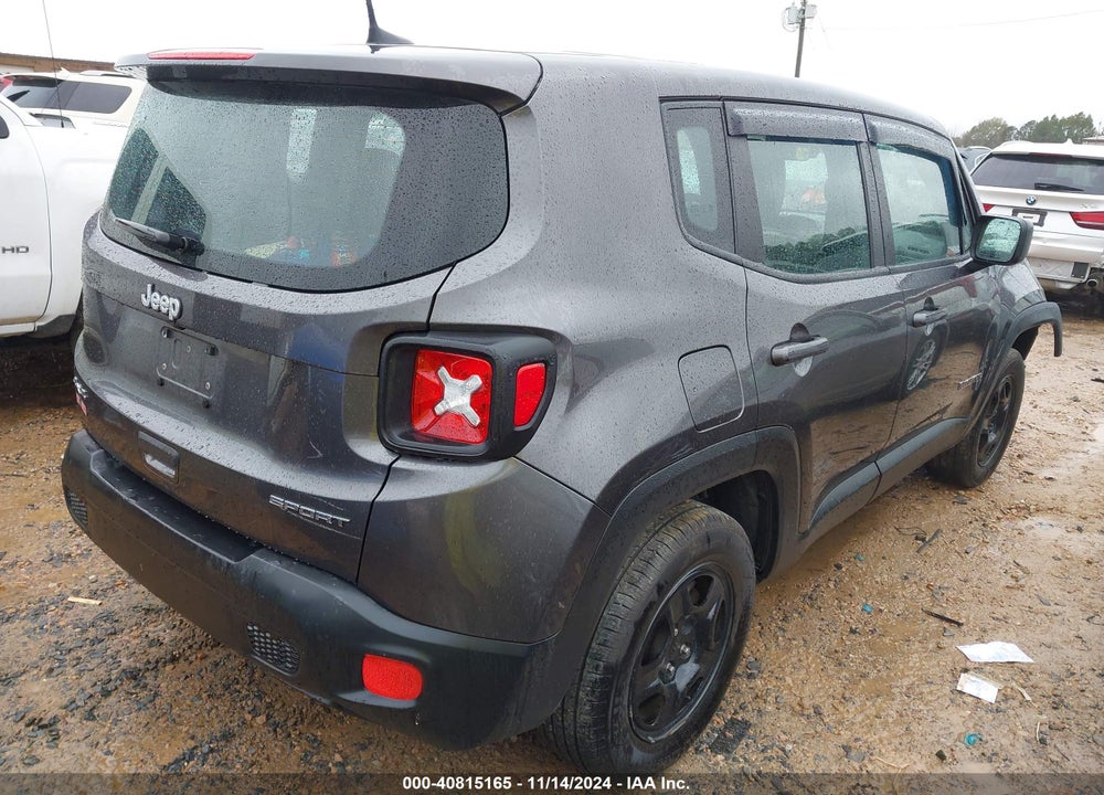 2018 JEEP RENEGADE SPORT 4X4 VIN: ZACCJBAB2JPJ36094