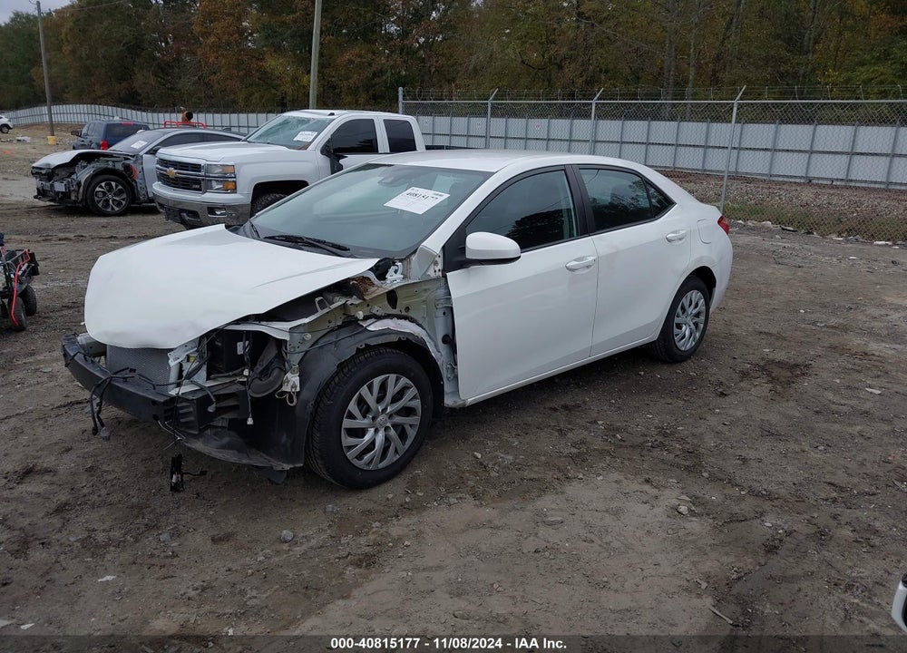 2017 TOYOTA COROLLA LE VIN: 5YFBURHE0HP617823