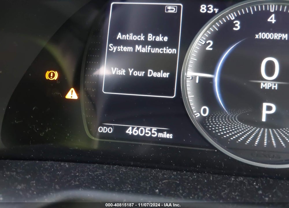 2019 LEXUS ES 350 VIN: 58ABZ1B15KU043727