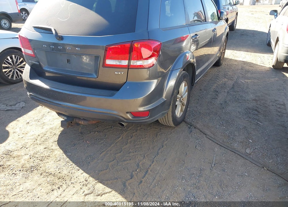 2014 DODGE JOURNEY SXT VIN: 3C4PDCBG4ET142165