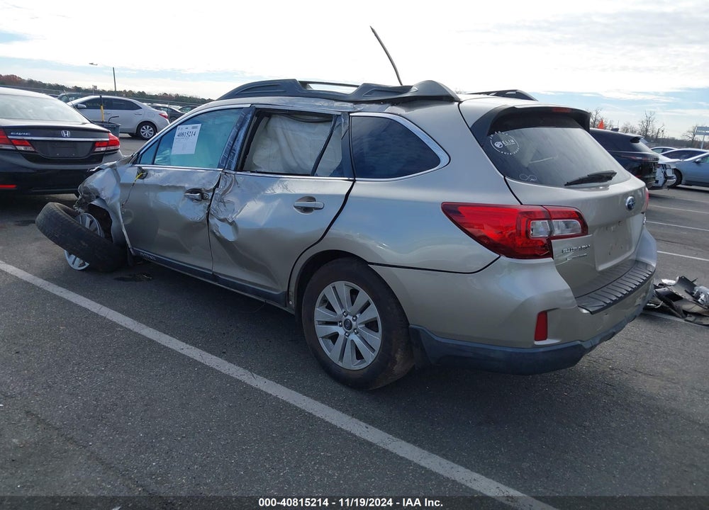 2015 SUBARU OUTBACK 2.5I PREMIUM VIN: 4S4BSACC8F3245727