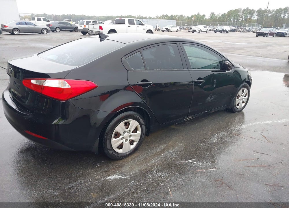 2016 KIA FORTE LX VIN: KNAFX4A68G5552761