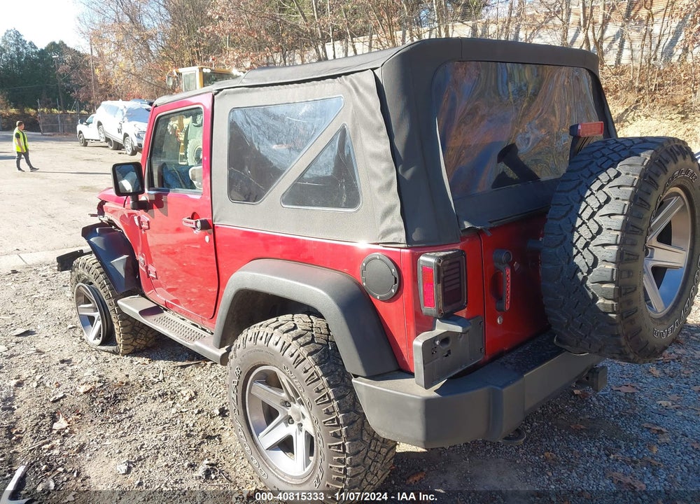 2012 JEEP WRANGLER SPORT VIN: 1C4AJWAG3CL131412