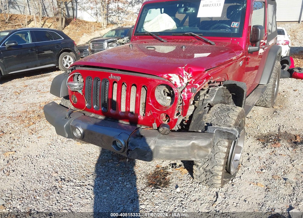2012 JEEP WRANGLER SPORT VIN: 1C4AJWAG3CL131412