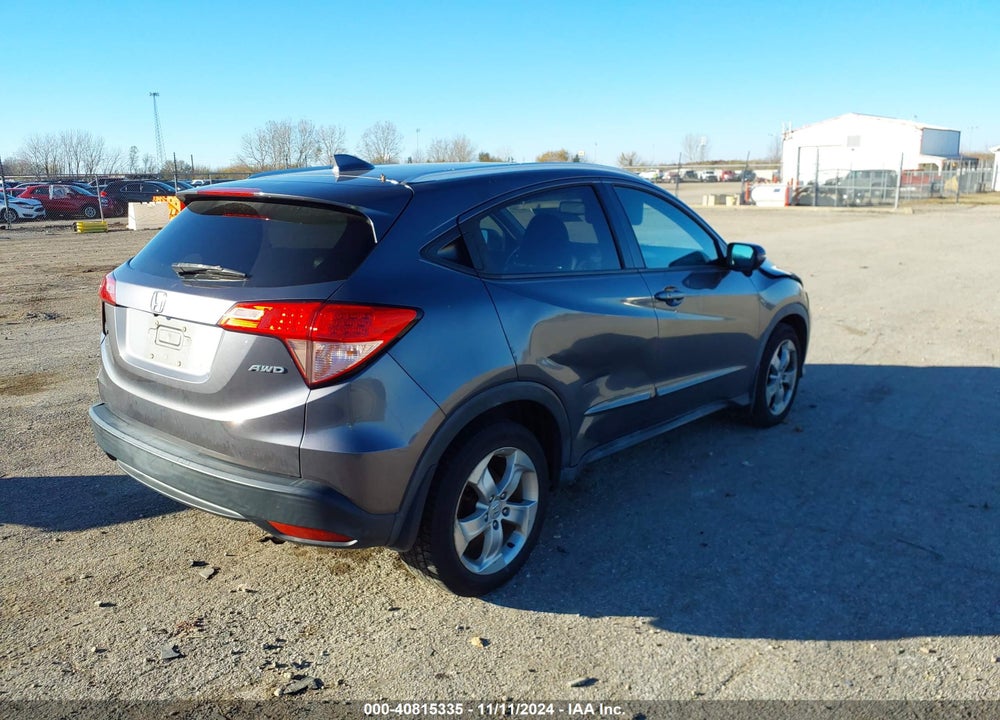 2016 HONDA HR-V EX-L VIN: 3CZRU6H71GM702426