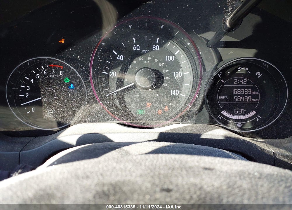 2016 HONDA HR-V EX-L VIN: 3CZRU6H71GM702426