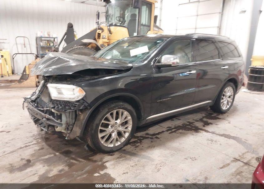 2014 DODGE DURANGO CITADEL VIN: 1C4RDJEG2EC365017