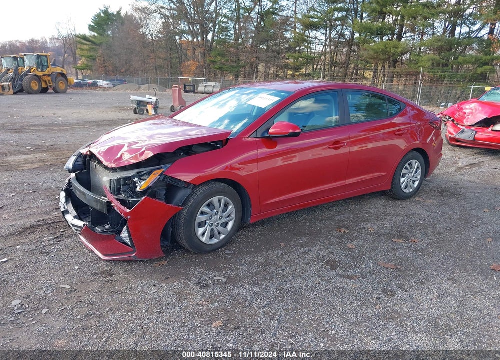 2019 HYUNDAI ELANTRA SE VIN: KMHD74LF3KU799347