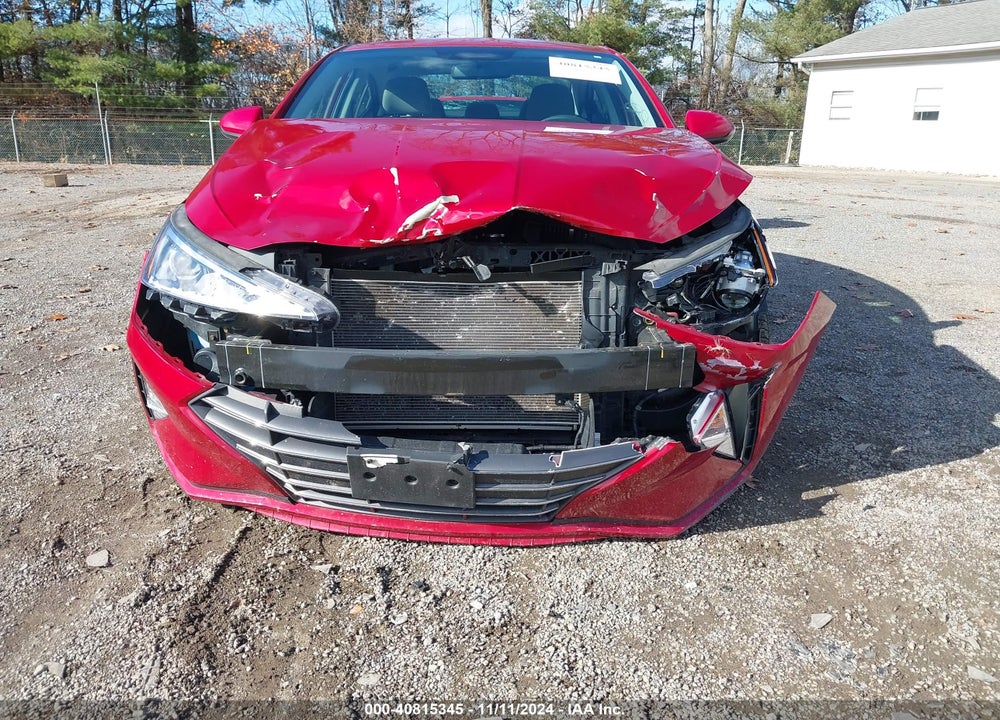 2019 HYUNDAI ELANTRA SE VIN: KMHD74LF3KU799347