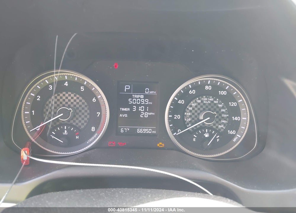 2019 HYUNDAI ELANTRA SE VIN: KMHD74LF3KU799347