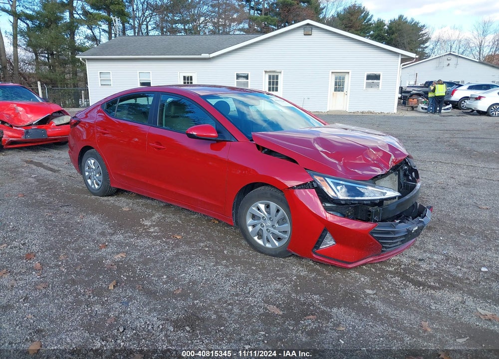 2019 HYUNDAI ELANTRA SE VIN: KMHD74LF3KU799347