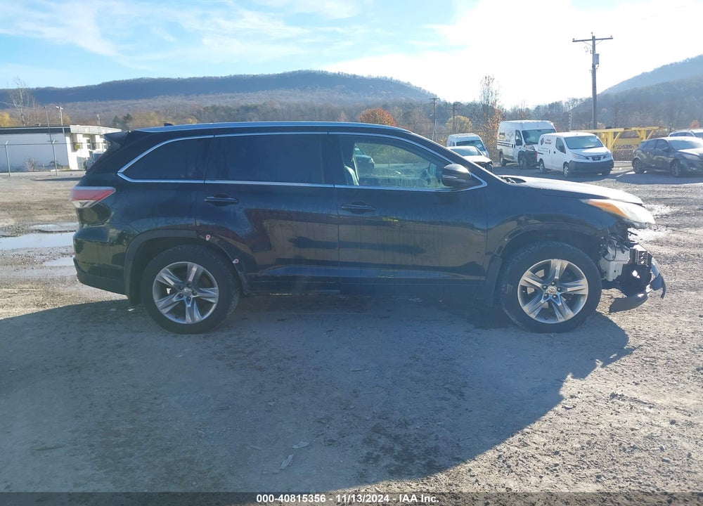2015 TOYOTA HIGHLANDER LIMITED PLATINUM V6 VIN: 5TDDKRFH5FS124820