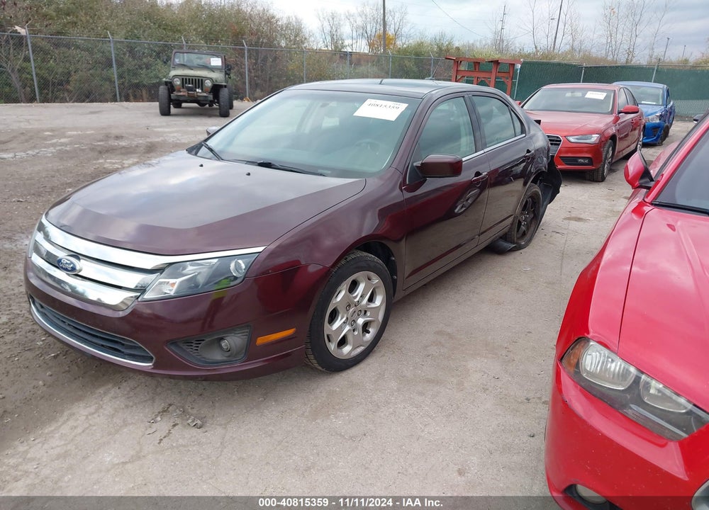 2011 FORD FUSION SE VIN: 3FAHP0HA8BR196144