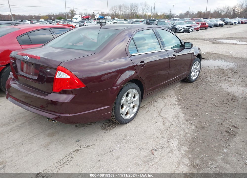 2011 FORD FUSION SE VIN: 3FAHP0HA8BR196144