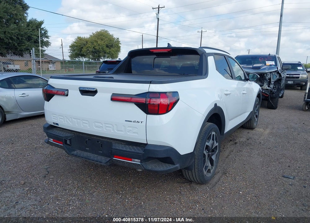 2022 HYUNDAI SANTA CRUZ LIMITED VIN: 5NTJEDAF5NH028548