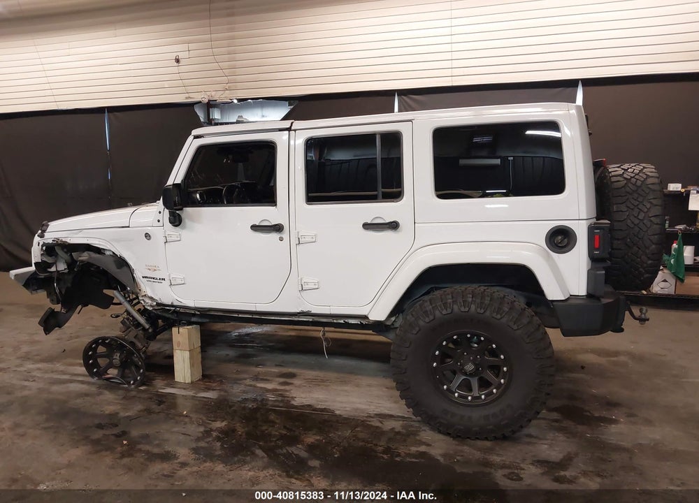 2015 JEEP WRANGLER UNLIMITED SAHARA VIN: 1C4BJWEG3FL537516
