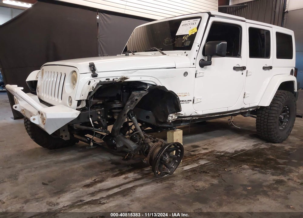 2015 JEEP WRANGLER UNLIMITED SAHARA VIN: 1C4BJWEG3FL537516